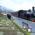 Carrog Railway Station Steam Train